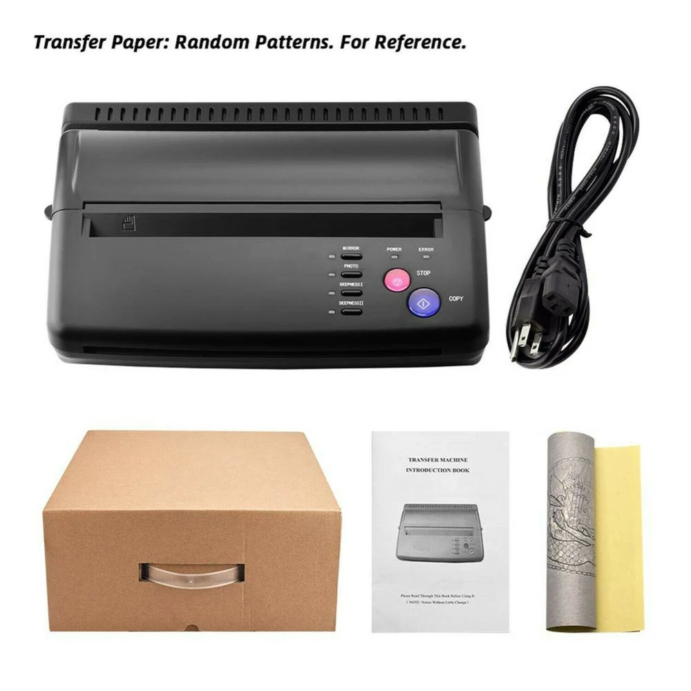 

Машина для переноса татуировок, принтер для рисования, термокопировальная машина для татуировок, копировальная бумага для переноса татуировок, карбоновая бумага, поставка