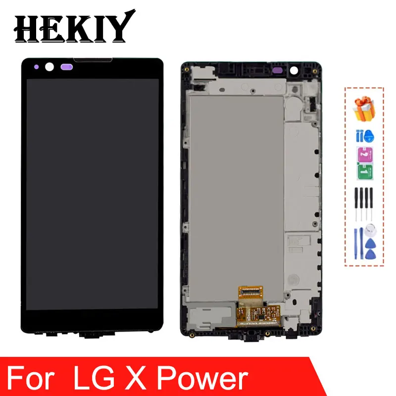 

LCD Display For LG X Power K220 K220DS F750K LS755 X3 K210 US610 K450 LCD Display Touch Screen Digitizer Assembly Repair