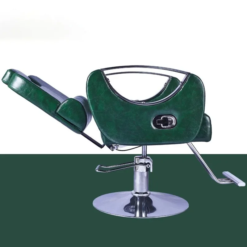 Мужской складной парикмахерский стул роскошный салон красоты модный