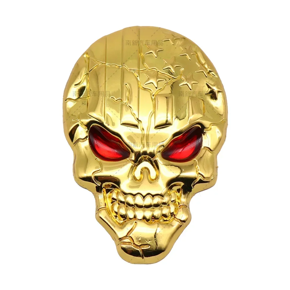 z czaszką emblemat boczny nadwozia samochodu naklejka na bagażnik dla Jeep Subaru Chevrolet Mercedes Benz Ford Mazda Land Rover Honda Toyota