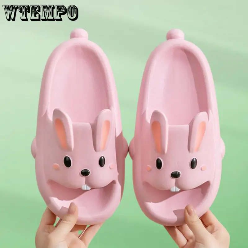 

Симпатичные женские тапочки WTEMPO, Нескользящие сандалии, летняя обувь из ЭВА, уличные пляжные Мягкие Шлепанцы на толстой платформе, оптовая продажа