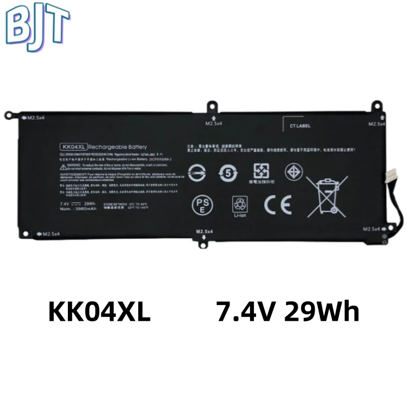 Новый аккумулятор для ноутбука 7 4 В 29 Втч KK04XL HSTNN-I19C HSTNN-IB6E HSTNN-UB6E планшета HP Pro X2 612 G1