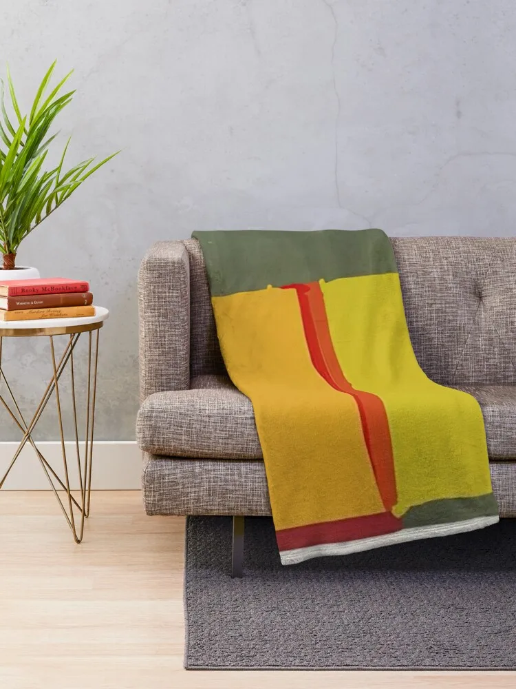 John Hoyland - Желтые 1969 г. Пледы на Хэллоуин многофункциональные одеяла