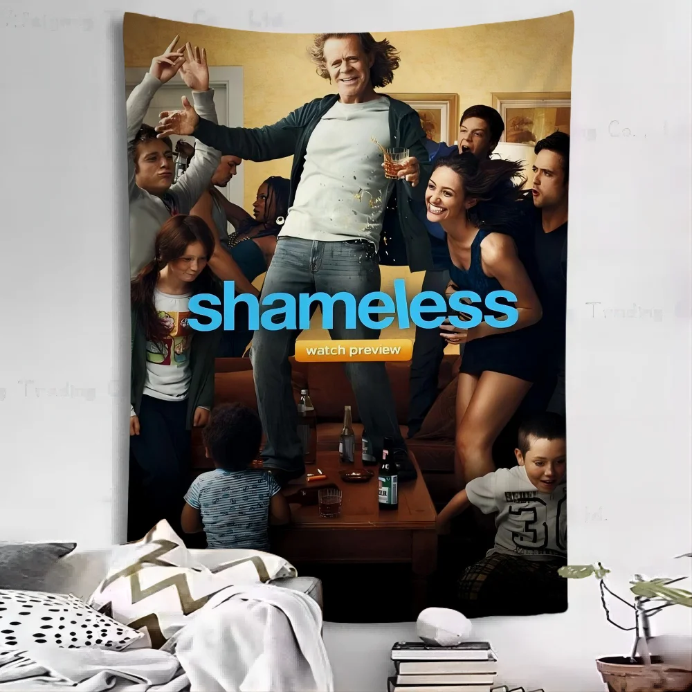 Телевизионный сериал Shameless Movie Chart Гобелен Искусство Научная фантастика Комната