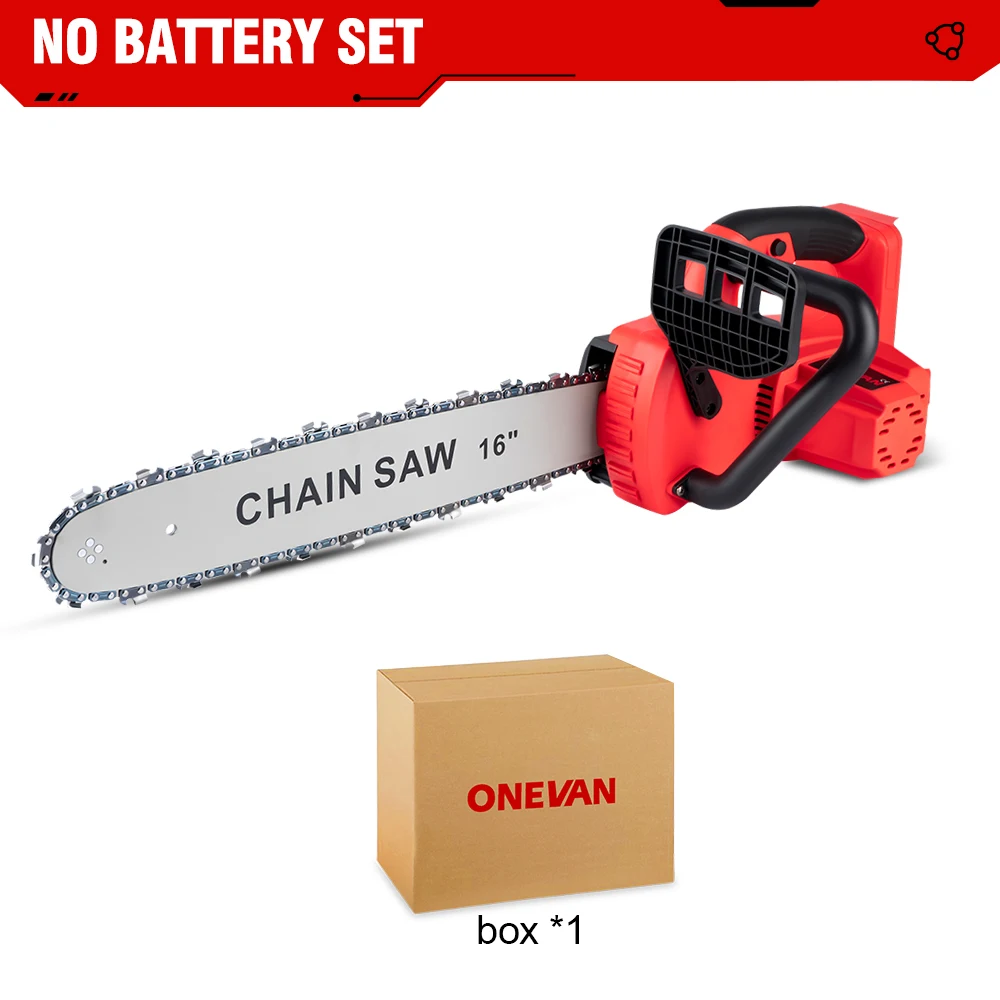 

Аккумуляторная электропила ONEVAN 7980 Вт 16 дюймов