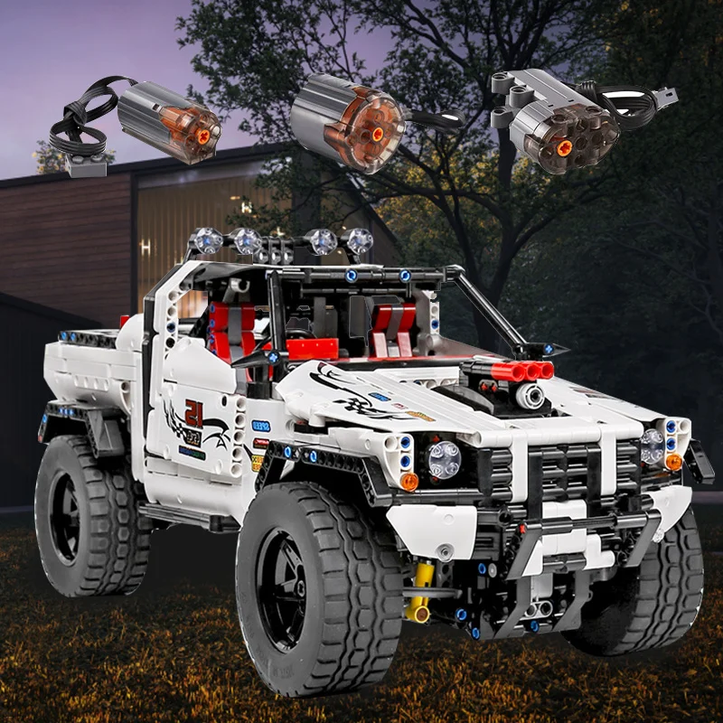 Конструктор детский, 2027 шт., 4x4, Бесплатная доставка