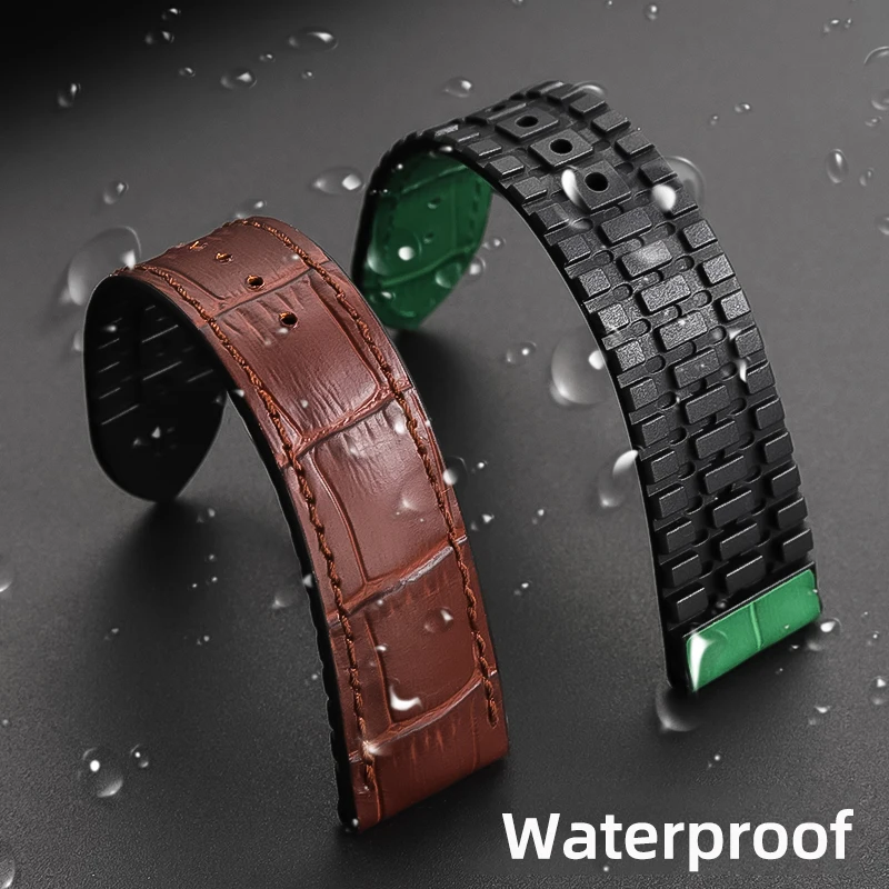 Ремешок из натуральной кожи для Tissot 1853 T41 Black Knight T116617 T125617 мужской