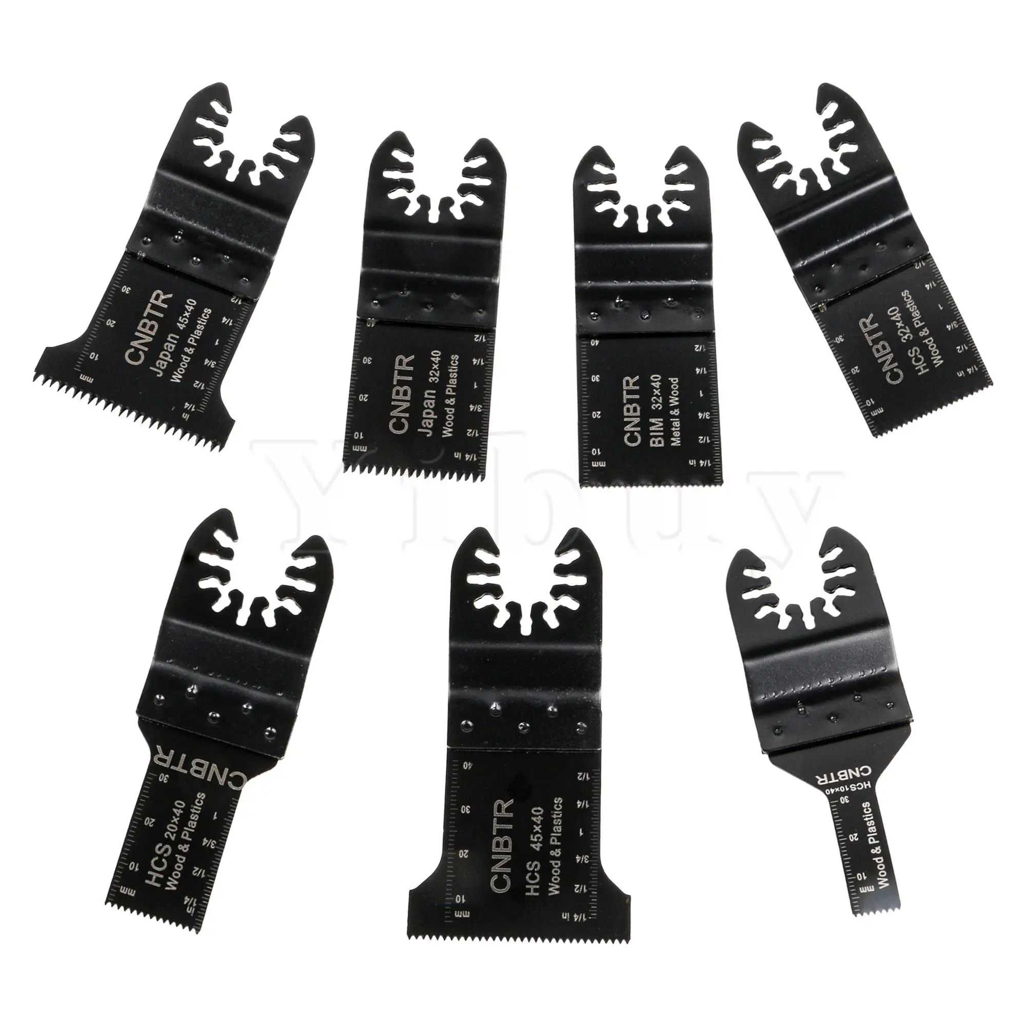 

7x Quick Release Oscillating Grind Tool Part Black High Carbon for Metal