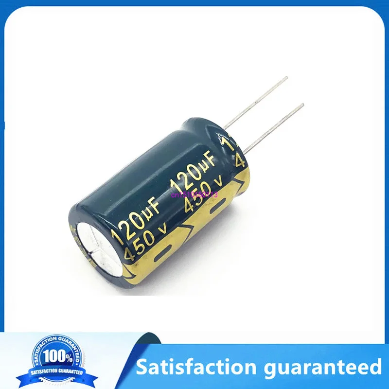 

20~50pcs/lot 120UF high frequency low impedance 450v 120UF aluminum electrolytic capacitor size 18*30 mm 20%