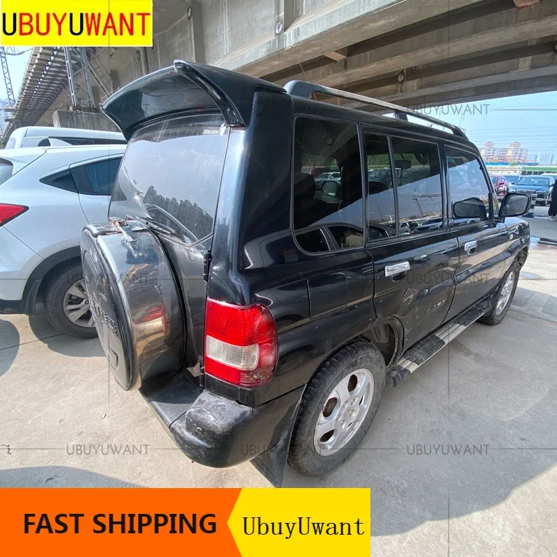 

Спортивный спойлер для Mitsubishi Pajero IO 1996-2004, высококачественный спойлер из ABS материала для заднего крыла автомобиля, задний спойлер грунтового цвета