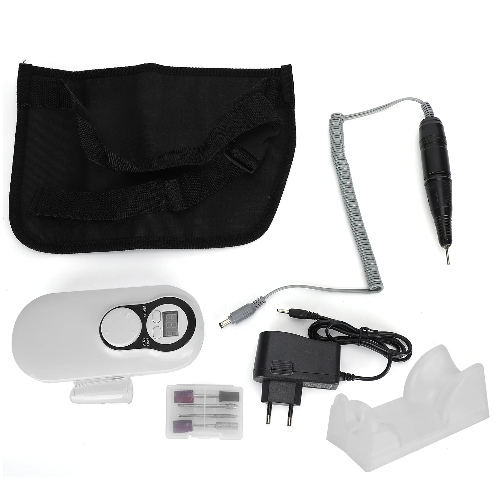

Nail Polishing Machine Portable Electric Nail Drill Rechargeable Manicure Machine 100~240VEU Plug
