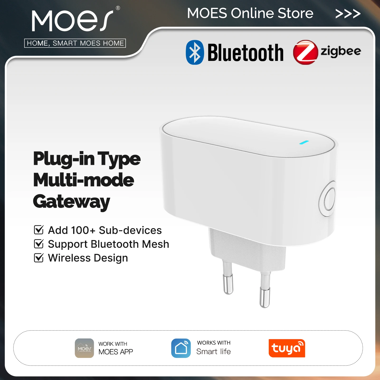 

MOES Tuya Smart Socket Hub Gateway