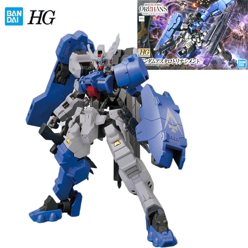 Bandai Подлинная модель Gundam, гаражный комплект серии HG 1/144 IBO 039, коллекционная сталь для детей-сирот с железной кровью и Луной