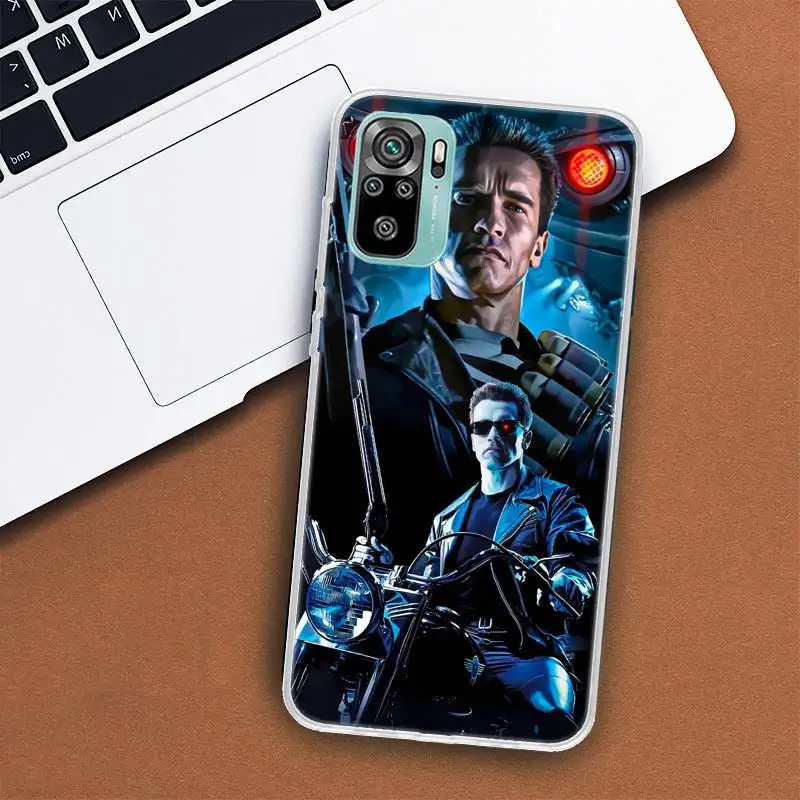 Чехол для телефона Арнольд Шварценеггер Терминатор Xiaomi Mi 14 Ultra 15 Pro 13 5G 12T 12X 11 10 12 Lite