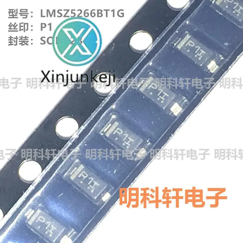 

100pcs orginal new LMSZ5266BT1G Silkscreen P1 SOD123 68V SMD Zener Diode