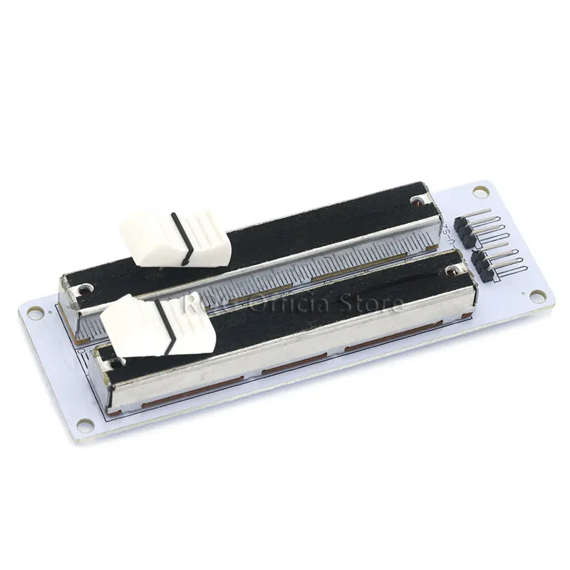 Электронный строительный блок 10K двухрядный скользящий линейный потенциометр