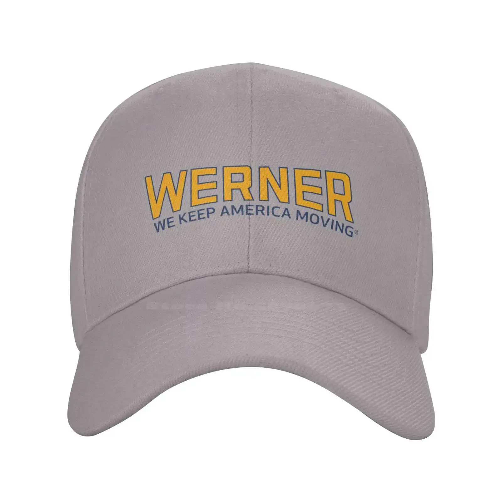 

Werner Enterprises графическая Повседневная джинсовая бейсболка с логотипом