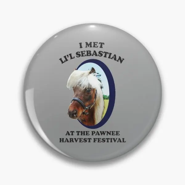 

Lil Sebastian Parks And Recreation Customizable Soft Button Pin Decor Creative Fashion Badge Brooch Jewelry Cute Clothes Hat