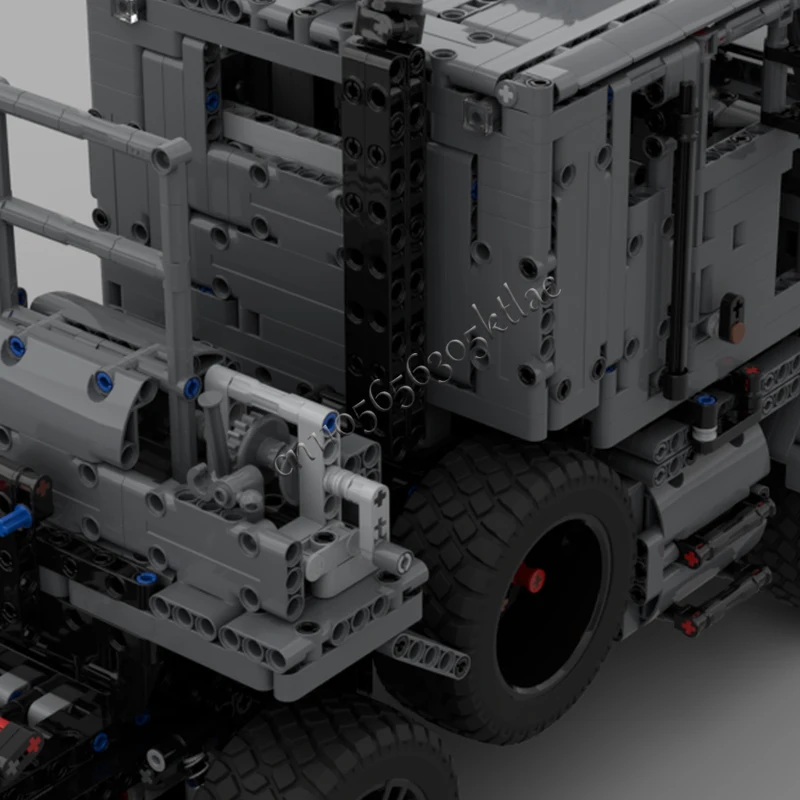 2929 деталей M1070, тяжелый грузовой буксировочный грузовик, модель MOC, строительные блоки, кирпичи, креативная сборка, игрушки, детские праздничные подарки-сюрпризы (art.: 3920d30feed69) - 3920d30feed69