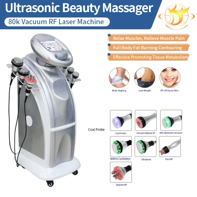 

Slimming Machine Face Lift 80K Ultrasonic Cavitation 5D Carving Instrument Vacuum Body Shaping Slimming Machines