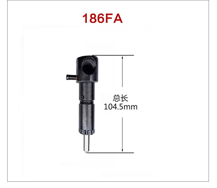 Топливный инжектор дизельного двигателя в сборе 170F 173F 178F 186FA 188F 192F для генератора