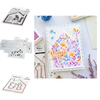 built on dreams metal cutting dies clear stamps layering stencil set diy craft embossed paper scrapbooking album decoration mold
