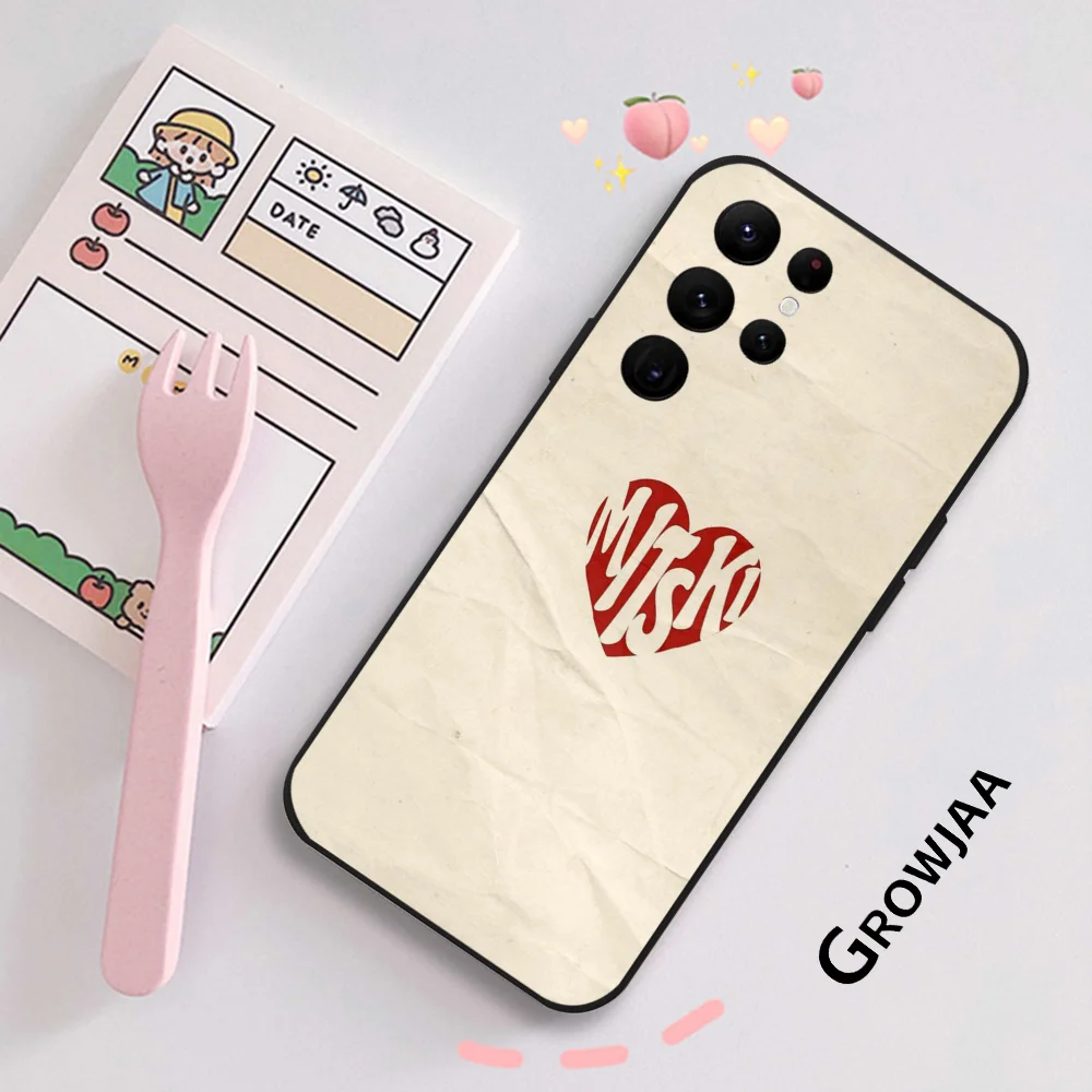 Чехол для телефона COOL M-MitskiS Singer Samsung Galaxy S25 S24 S22 S23 Ultra S21 S20 Plus 5G защитный силиконовый