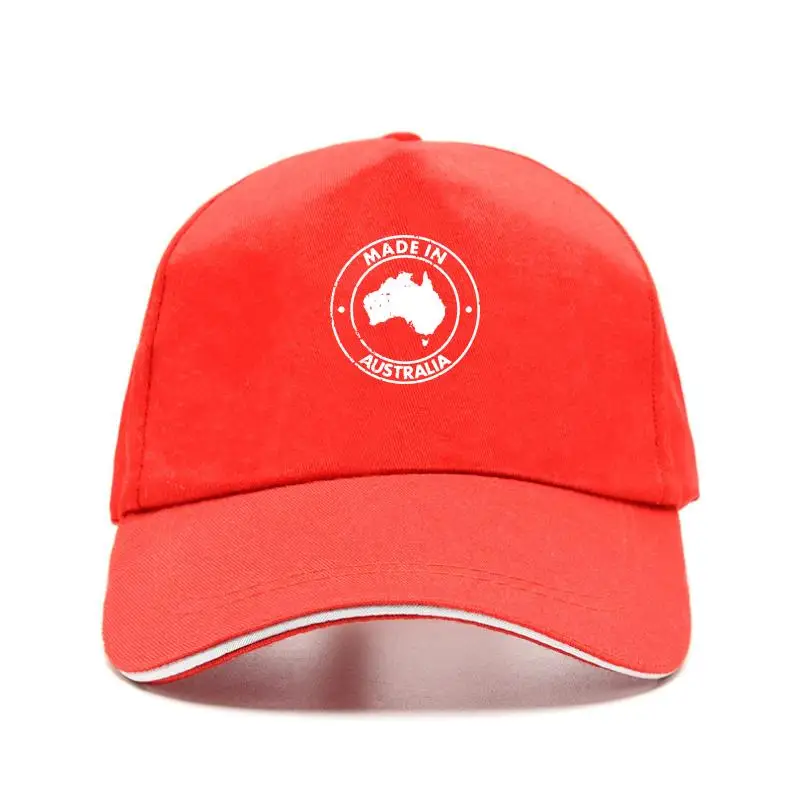 

Made In Australia MENS Baseball Cap Bill Hats birthday oz ozzie aussie nation beer funny