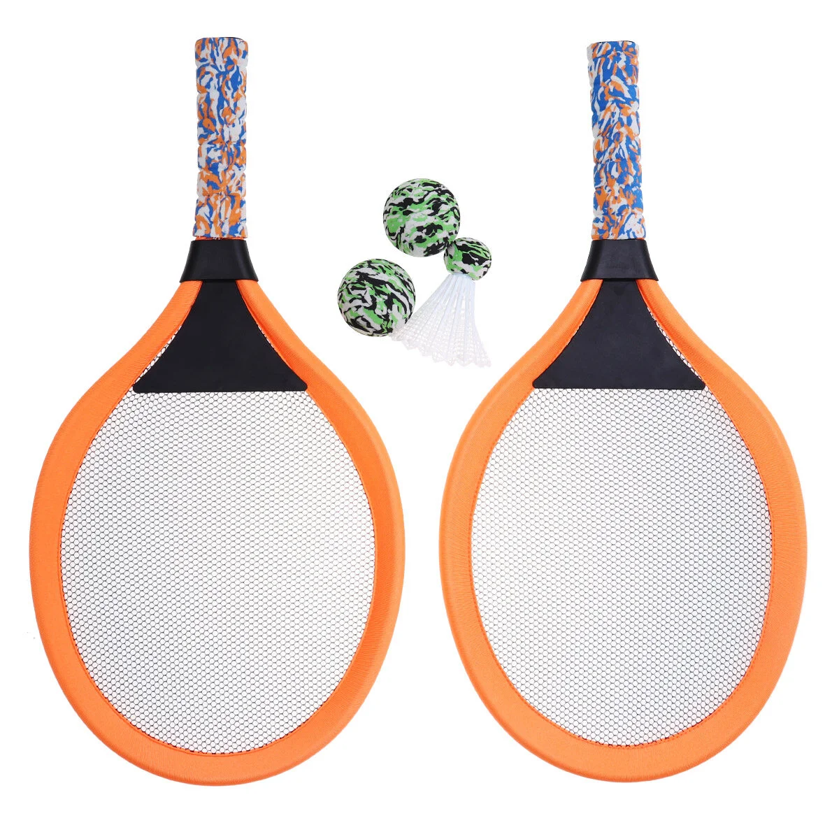 

1 Pair Childrens Tennis Racket Tennis Racquet Orange Beginners Tennis Racket Set with Tennis Racquet for Children Toddlers