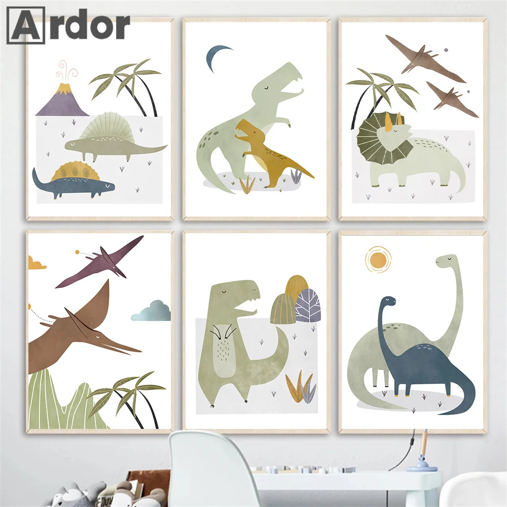 

Живопись на холсте с изображением древних вулканических растений