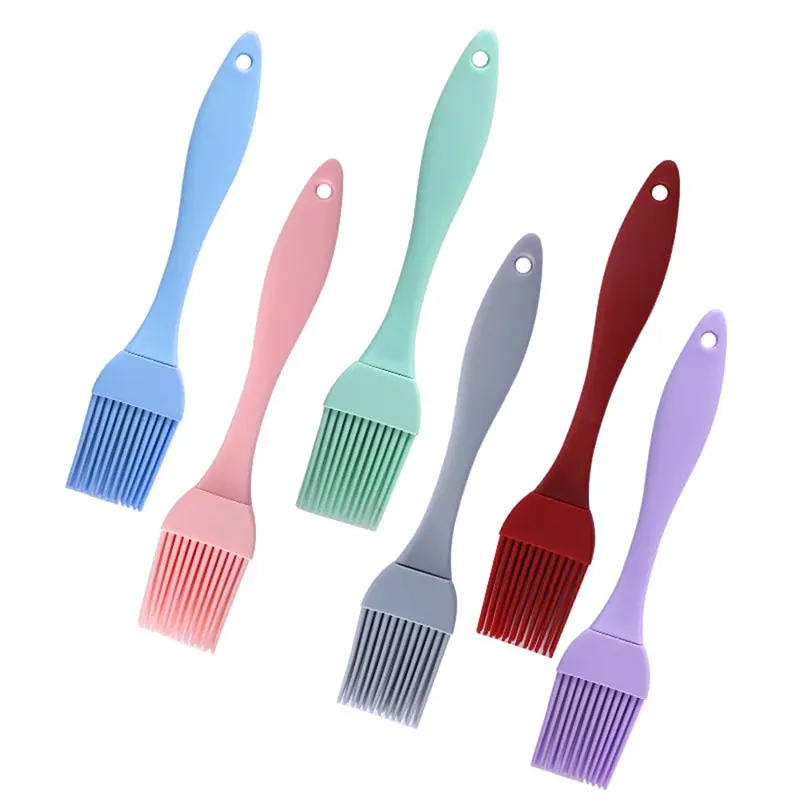 

Cake Baking Brush Home DIY Silicone Tools Oil Brush Cooking Basting Brush Silicon Kitchen Barbecue Brush Щётка Для Гриля