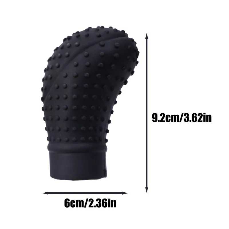 

Универсальный автомобильный чехол для ручного переключения передач, нескользящая силиконовая ручка, ручка переключения передач, защитные чехлы, аксессуары для салона автомобиля