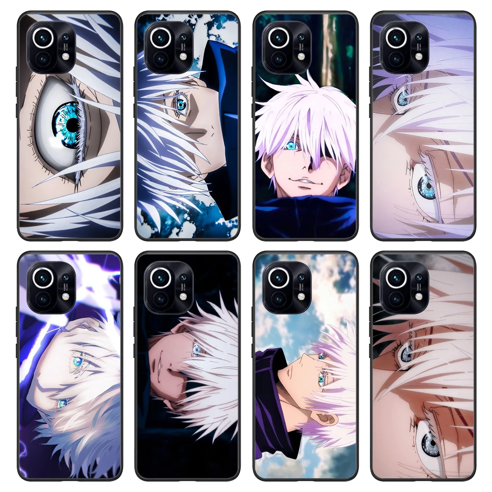 

Jujutsu Kaisen Case For Xiaomi Mi POCO X3 F3 M3 11 Ultra 11T 11i 11Lite Redmi Note 10 Pro Note10 5G K40 Cover