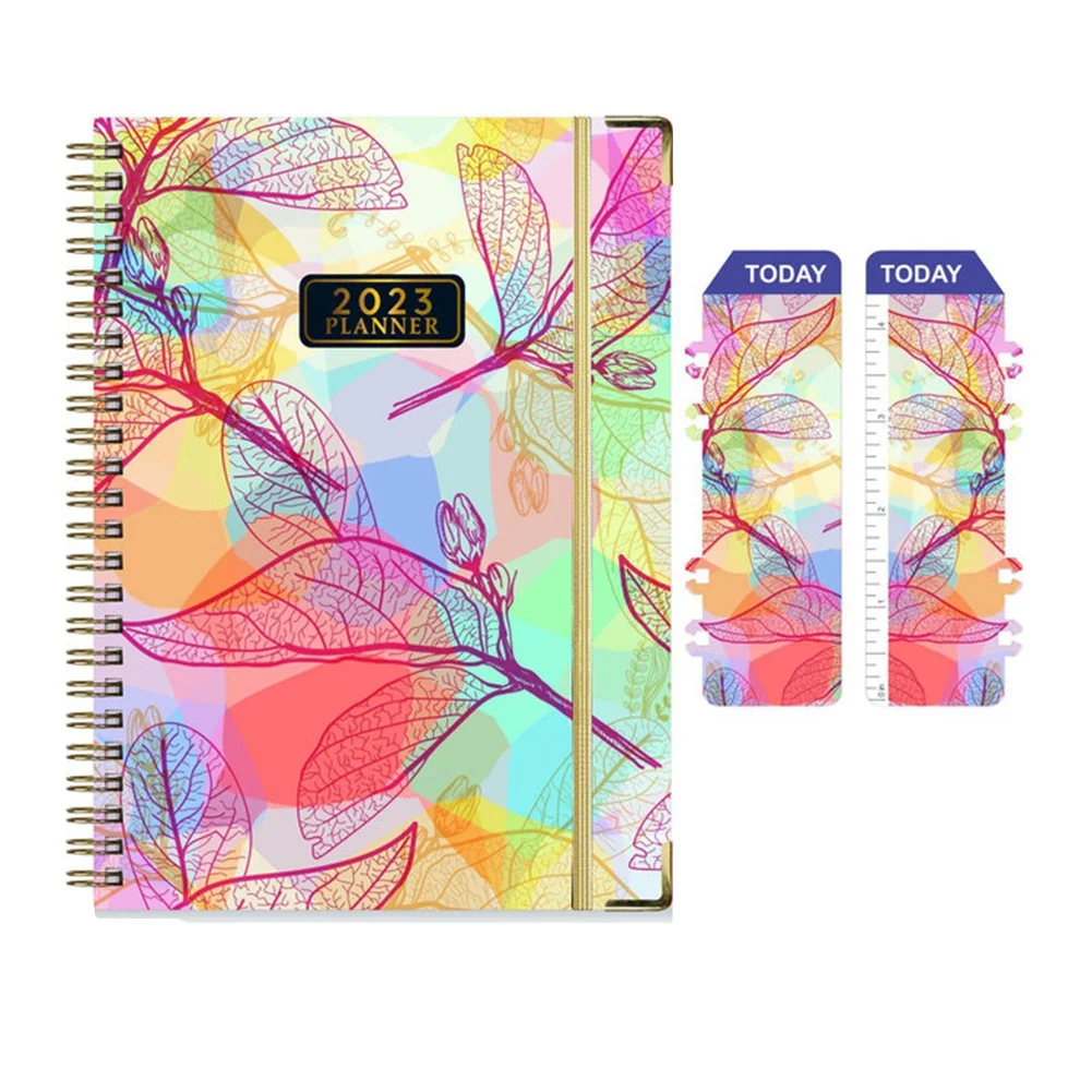 

A5 Agenda Planner Spiral Notebook Schedule Journal Stationery Notepads School Accessories Budget Diary,A07