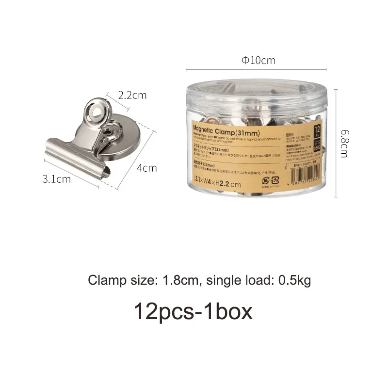 

SHIMOYAMA магниты-зажимы для холодильника 12/24 шт.