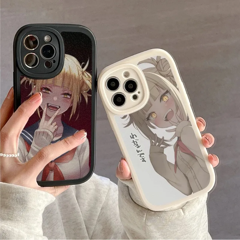 

Чехол для телефона Hentai в стиле аниме Харадзюку для IPhone 14 11 12 13, из шкуры ягненка, силиконовый чехол для Pro Max Mini X XR XS 7 8 Plus, пары
