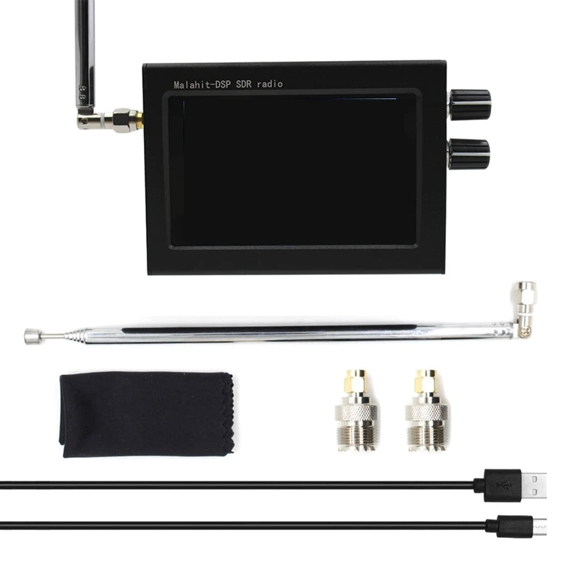 

Version 1.10D 3.5In 50K-200M 400M-2Ghz DSP Multi-Function Portable Convenient Shortwave Radio Receiver Easy To Use