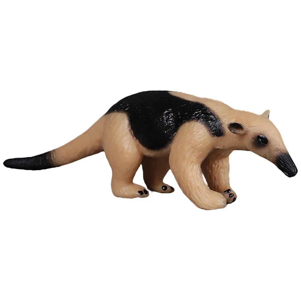

Simulation Anteater Craft Models Kids Figurines Toddlers Toys Farm Animal Decor Decorative Decorate