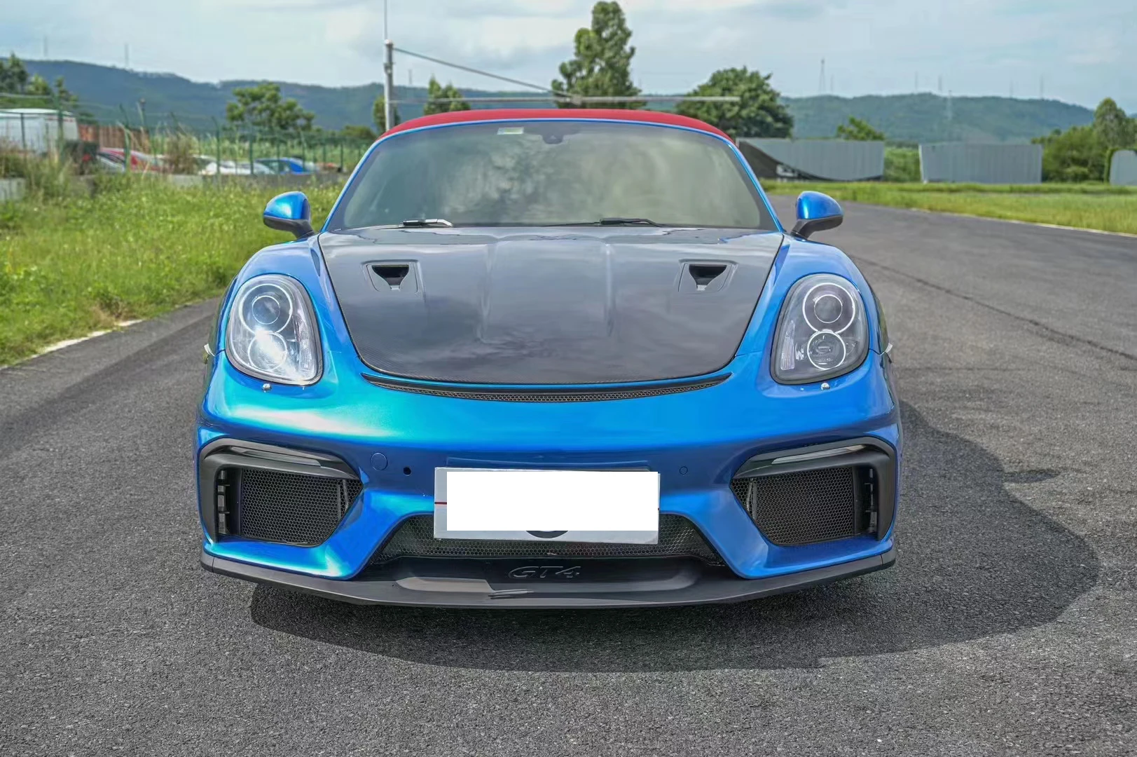 981 старый в новый GT4 передний Боди Комплект для 2013-2015 Porsche cayman/boxster модификация