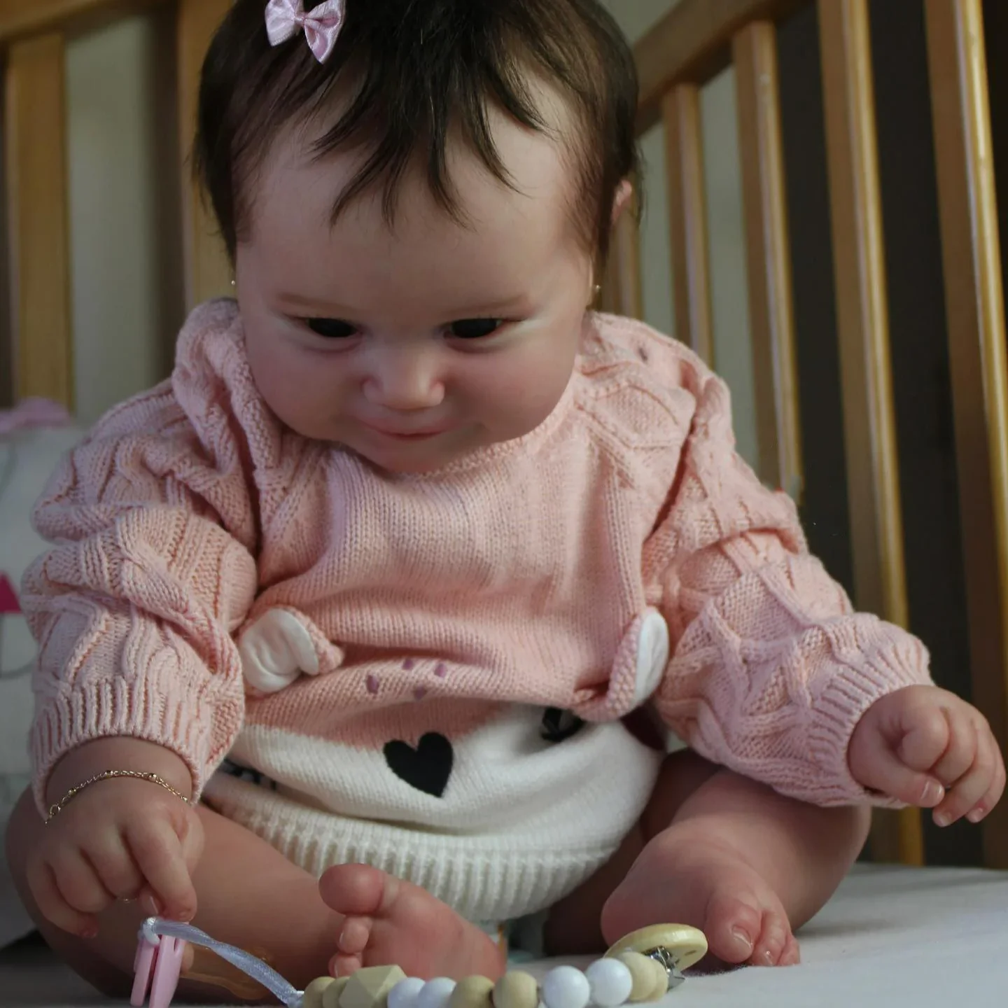 FUSKARMA силиконовая кукла реборн полноразмерная мягкая виниловая принцессы Мадди 3D