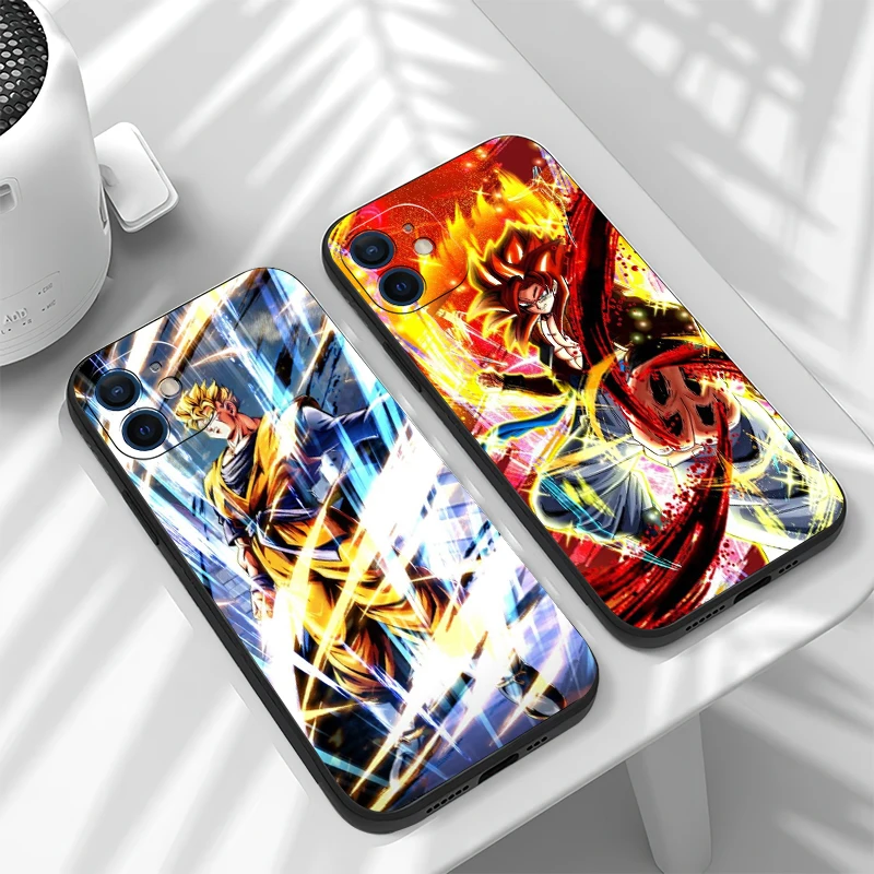 

Japan Anime Dragon Ball Funda Phone Case For iPhone 11 13 12 Pro Max 12 13 Mini X XR XS MAX SE 2020 7 8 6s Plus Celular Unisex