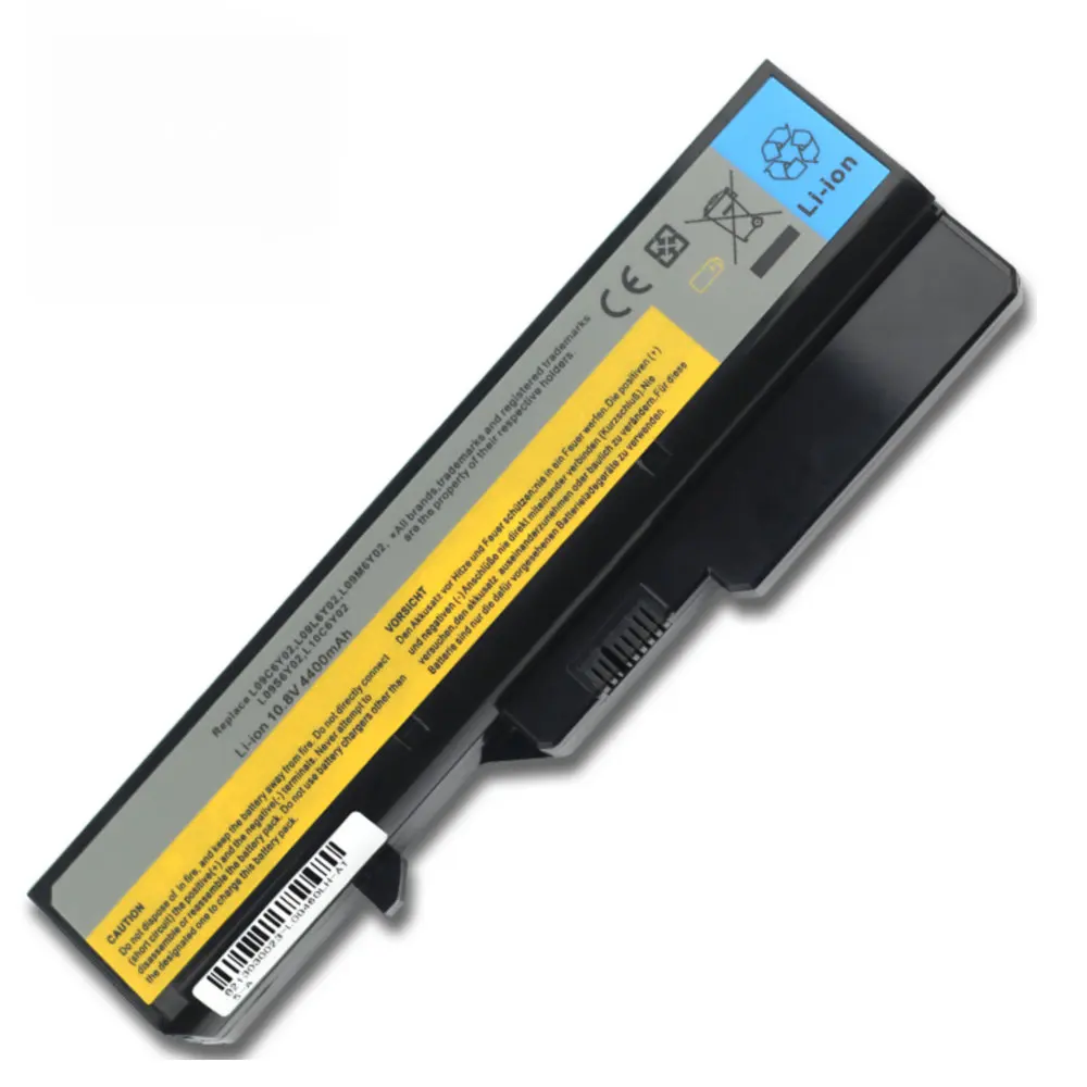 

4400mah New size replacement Battery For Lenovo G475 V470 Z370 B570 G570 G575 l09c6y02 laptop Batteries
