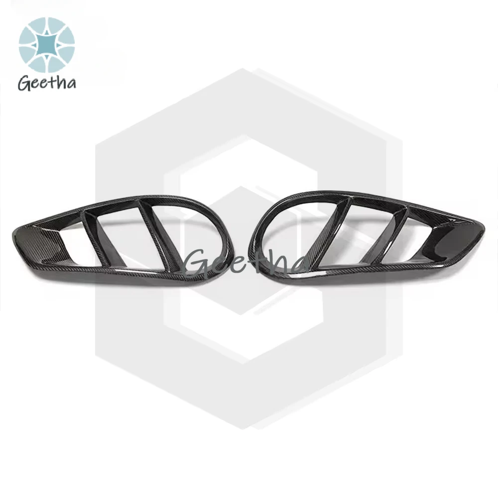 C-Class W205 Комплект воздуховодов в стиле BRS из углеродного волокна для Mercedes Benz C200 C260