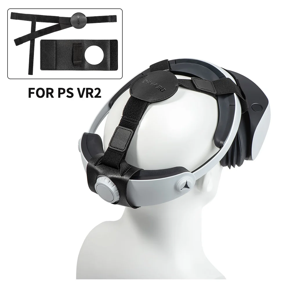 

Head Strap for PSVR2 VR Glasses Decompression Weight Reduction Adjustable Comfortable Headband Bracket Fixed PS VR2 Accessories