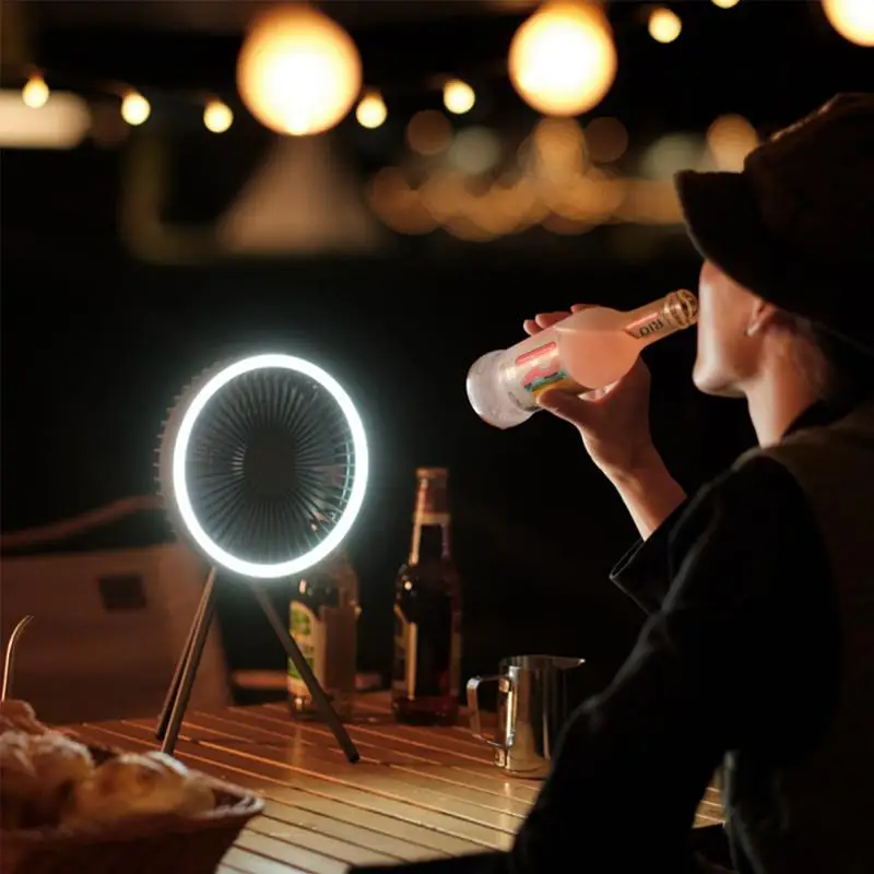 2022 Многофункциональный штатив-вентилятор с ночной подсветкой Штатив для