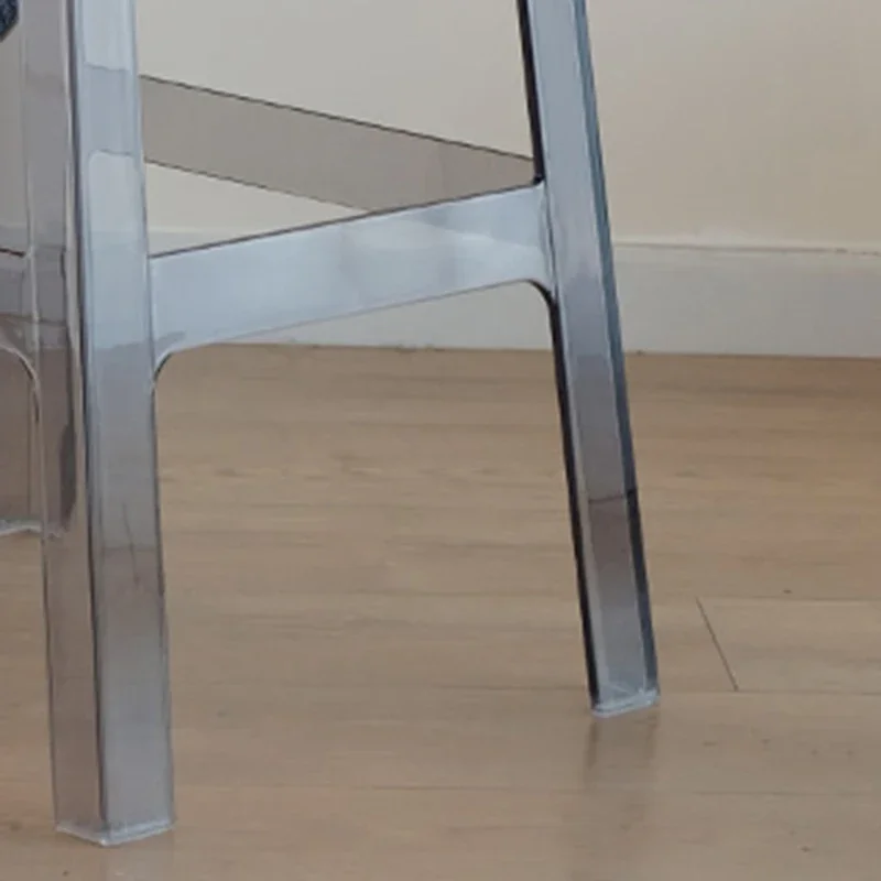 Эргономичный обеденный стул прозрачный декоративный модульный пластиковый