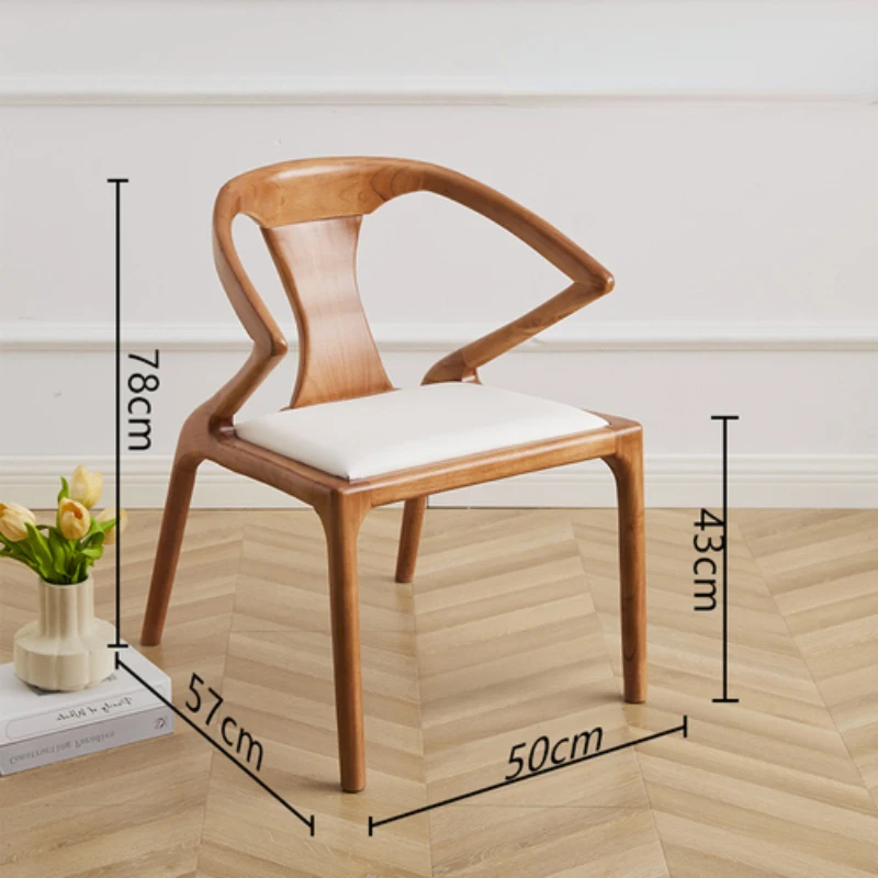 Дизайнерские деревянные обеденные стулья скандинавский салон пляжные для