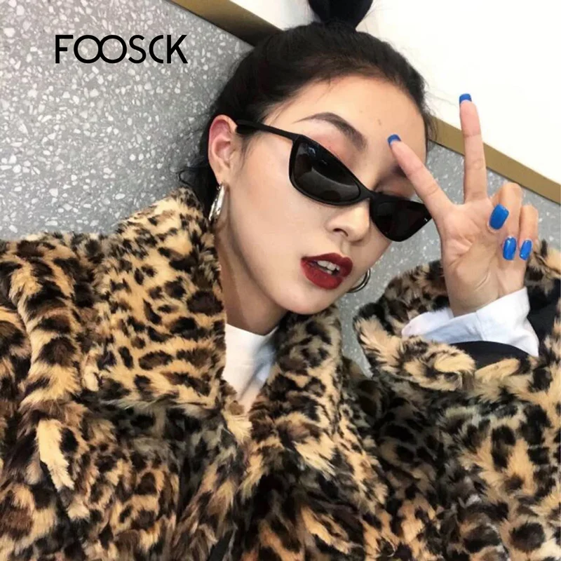 foosck hot fashion high quality cute sexy ladies cat eye sunglasses women vintage brand sun glasses uv400 free global shipping