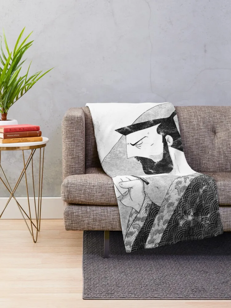 Одеяло Jack the Pensive Samurai свободный персонализированный подарок модные диваны идеи