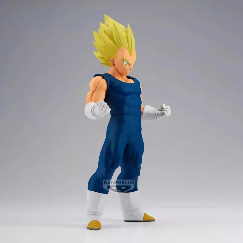 Фото Bandai оригинальная аниме-фигурка Dragon Ball Z Grandista Son Goku Vegeta IV Super Saiyan, экшн-фигурка, игрушки для детей, подарок №3
